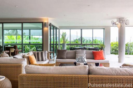 Modern 7-Bedroom Sea View Pool Villa in the Hills of Layan, Phuket