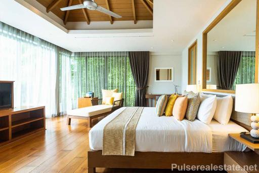 Modern 7-Bedroom Sea View Pool Villa in the Hills of Layan, Phuket