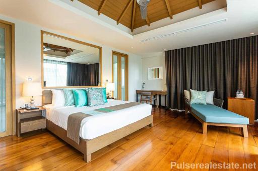 Modern 7-Bedroom Sea View Pool Villa in the Hills of Layan, Phuket