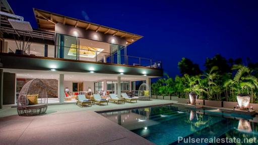 Panoramic Sea View Super Villa in the Hills of Layan, Phuket