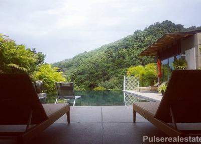 Panoramic Sea View Super Villa in the Hills of Layan, Phuket