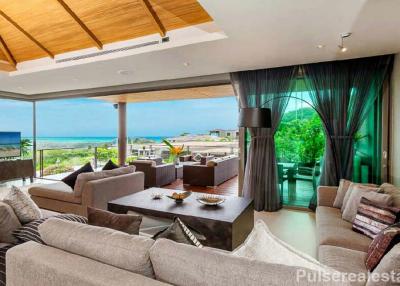 Panoramic Sea View Super Villa in the Hills of Layan, Phuket