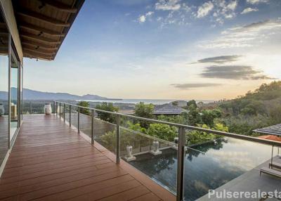 Panoramic Sea View Super Villa in the Hills of Layan, Phuket