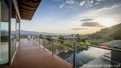 Panoramic Sea View Super Villa in the Hills of Layan, Phuket