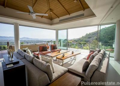 Panoramic Sea View Super Villa in the Hills of Layan, Phuket