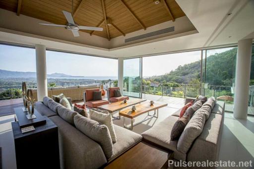 Panoramic Sea View Super Villa in the Hills of Layan, Phuket