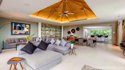 Panoramic Sea View Super Villa in the Hills of Layan, Phuket