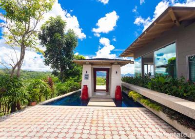 Exquisite Sea View Super Villa in the Hills of Layan, Phuket