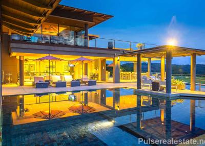 Exquisite Sea View Super Villa in the Hills of Layan, Phuket