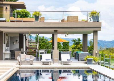 Exquisite Sea View Super Villa in the Hills of Layan, Phuket
