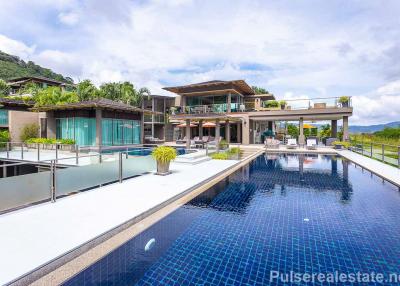 Exquisite Sea View Super Villa in the Hills of Layan, Phuket