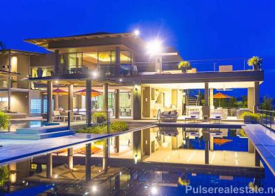 Exquisite Sea View Super Villa in the Hills of Layan, Phuket