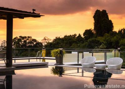 Exquisite Sea View Super Villa in the Hills of Layan, Phuket