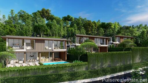 Brand New 4 Bedroom Luxury Pool Villas in the Hills of Chalong