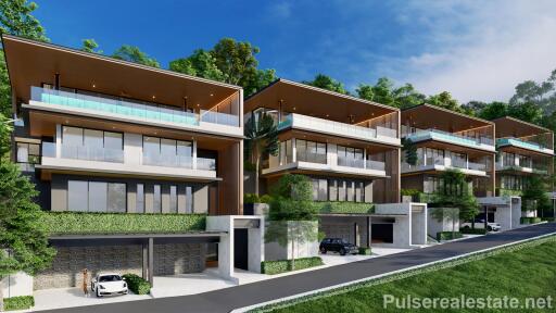 Brand New 5 Bedroom Luxury Sea View Pool Villas Overlooking Chalong Bay