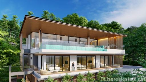 Brand New 6 Bedroom Luxury Sea View Pool Villas Overlooking Chalong Bay