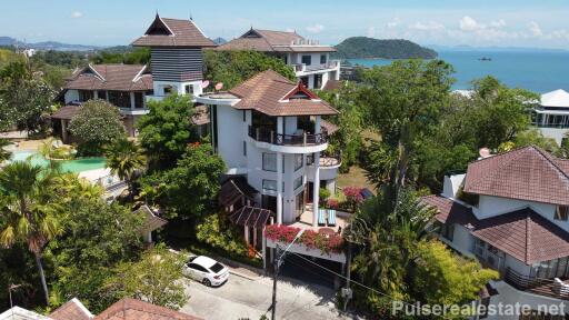 Three Bedroom House at Vanich Bayfront for Sale, Amazing Sea Views of Ao Yon Bay and Racha Island