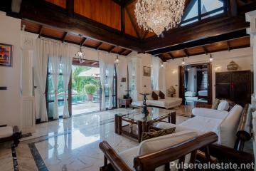 Luxury 4 Bedroom Sea View  Villa in the Hills of Surin for Sale