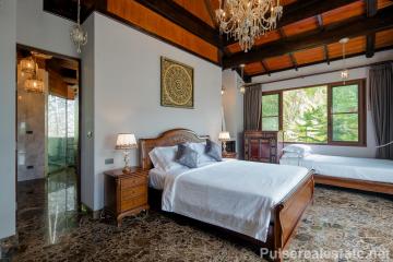 Luxury 4 Bedroom Sea View  Villa in the Hills of Surin for Sale