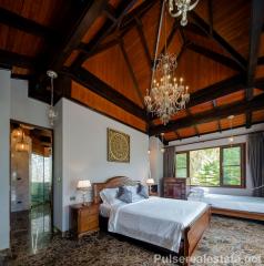 Luxury 4 Bedroom Sea View  Villa in the Hills of Surin for Sale