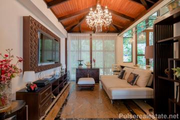 Luxury 4 Bedroom Sea View  Villa in the Hills of Surin for Sale