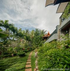 Luxury 4 Bedroom Sea View  Villa in the Hills of Surin for Sale