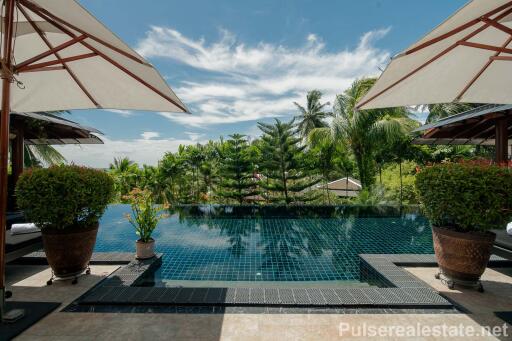 Luxury 4 Bedroom Sea View  Villa in the Hills of Surin for Sale