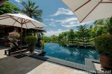 Luxury 4 Bedroom Sea View  Villa in the Hills of Surin for Sale