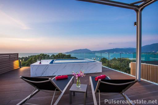 Luxury Sea View 3 Bed Penthouse for Sale, Patong, Furniture Included, Ready to Move in