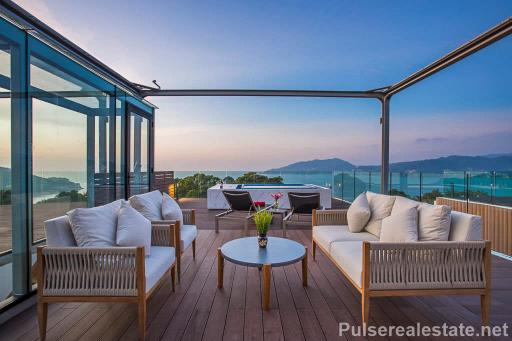 Luxury Sea View 3 Bed Penthouse for Sale, Patong, Furniture Included, Ready to Move in