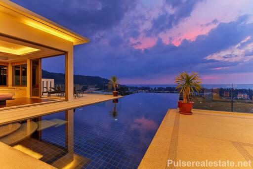 Ready to Move in Panoramic Sea View Villa, Infinity-edge Pool, Naithon Beach