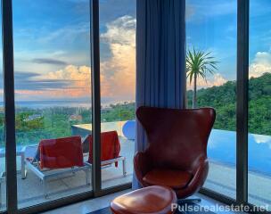 Panoramic Sea View Luxury Villas, Infinity-edge Pool, Naithon Beach