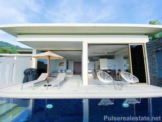 Luxury Sea View 3 Bed Villas w/ Infinity-edge Pool, Naithon Beach