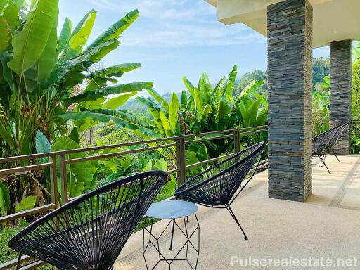 Luxury Sea View 3 Bed Villas w/ Infinity-edge Pool, Naithon Beach