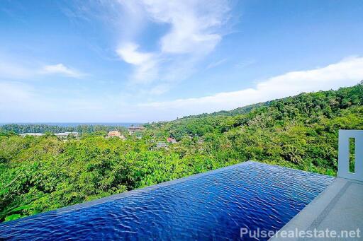 Luxury Sea View 3 Bed Villas w/ Infinity-edge Pool, Naithon Beach