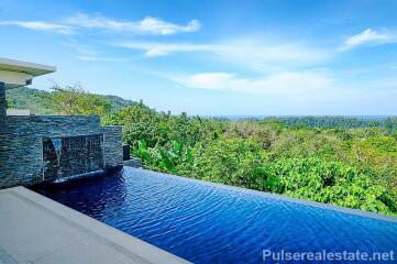 Luxury Sea View 3 Bed Villas w/ Infinity-edge Pool, Naithon Beach