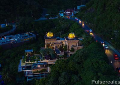 Iconic and Unique Phuket Landmark, 5 Bedroom Sea View Pool Villa in Karon