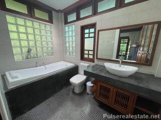 Tropical 3 Bedroom Villa on Large Plot for Sale in Surin Beach, Phuket