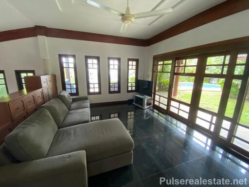 Tropical 3 Bedroom Villa on Large Plot for Sale in Surin Beach, Phuket