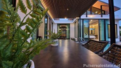 Modern 4 Bedroom Gallery Loft Villas for Sale, Naiharn Beach, Phuket