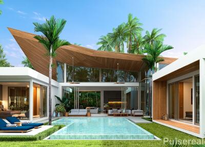 3+1 Bedroom Luxury Villas in the Prime Pasak Area near Bangtao Beach