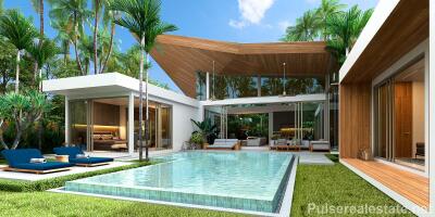 3+1 Bedroom Luxury Villas in the Prime Pasak Area near Bangtao Beach