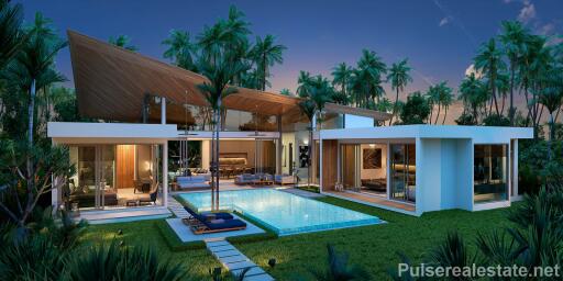 3+1 Bedroom Luxury Villas in the Prime Pasak Area near Bangtao Beach