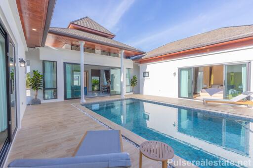 Luxury 3 Bedroom Pool Villas, Near Big Buddha, Chalong