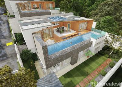 5 Bedroom Mountain View Private Pool Villas, Pa Khlok, 5 Min from Heroines Monument