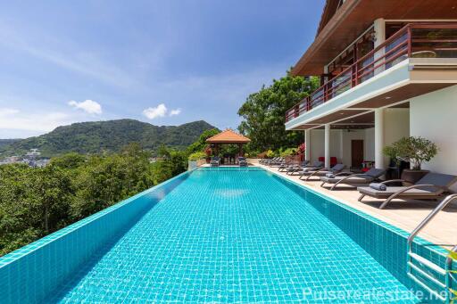 Huge 7 Bedroom Sea View Villa for Sale in Patong, Fully Furnished, Fantastic Rental Potential