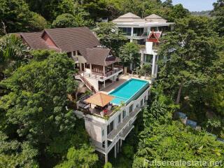 Huge 7 Bedroom Sea View Villa for Sale in Patong, Fully Furnished, Fantastic Rental Potential