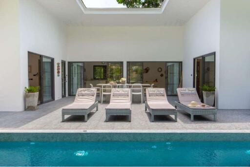 Amazing 4-beds pool villa near PBISS For Sale. Prime location - Chaweng Noi, Koh Samui - 920121001-1774