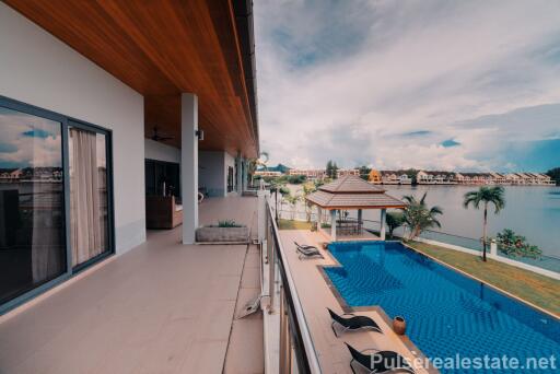 Exclusive Lakefront 5 Bedroom Villa for Sale in Land & House Park, Chalong, Phuket