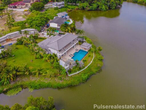 Exclusive Lakefront 5 Bedroom Villa for Sale in Land & House Park, Chalong, Phuket